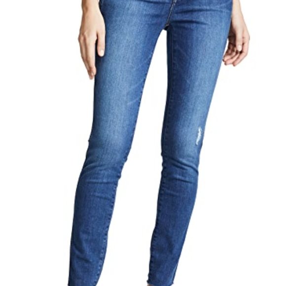 Madewell 10" High Rise Button Front Jeans Hanna 25 - Picture 9 of 11